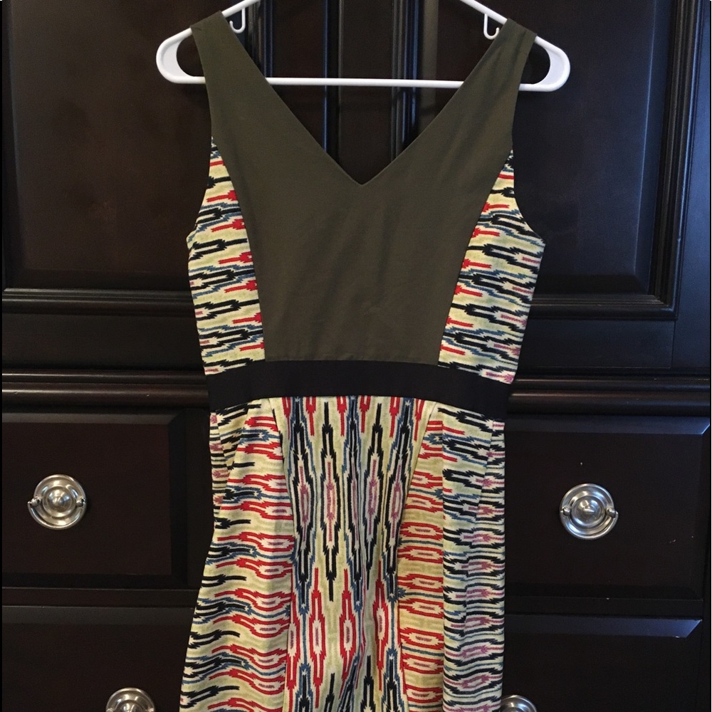 Rachel Roy Aztec print dress